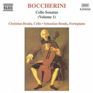 BOCCHERINI /  BENDA - CELLO SONATAS 1 CD