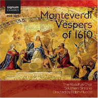 MONTEVERDI RODOLFUS CHOIR SACKBUT ENS ALWOOD - VESPERS OF 1610 CD