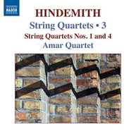 HINDEMITH /  AMAR QUARTET - STRING QUARTETS 3 CD