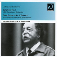 BEETHOVEN SERKIN NYP MONTEUX - SYMPHONY 7 CD