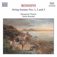ROSSINI /  HUNGARIAN VIRTUOSO / BENEDEK - STRING SONATAS 1 CD