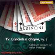 ALBINONI COLLEGIUM MUSICUM 90 STANDAGE - 12 CONCERTI A CINQUE OP 5 CD