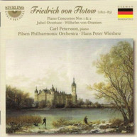 FLOTOW PETERSSON PILSEN PHILHARMONIC WIESHEU - PIANO CTOS 1 & 2 CD