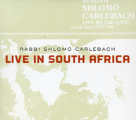 SHLOMO CARLEBACH - LIVE IN SOUTH AFRICA (DIGIPAK) CD