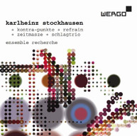 STOCKHAUSEN ENSEMBLE RECHERCHE HUBER - KONTRA - KONTRA-PUNKTE CD