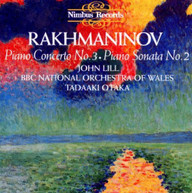 RACHMANINOV LILL OTAKA BBC NO WALES - PIANO CTO. 3 PIANO SON. 2 CD