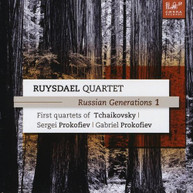 PROKOFIEV TCHAIKOVSKY RUYSDAEL QUARTET - RUSSIAN GENERATIONS 1 CD