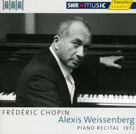 ALEXIS WEISSENBERG CHOPIN - PIANO RECITAL 1972 CD