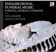 VOX LUMINIS MEUNIER - ENGLISH ROYAL FUNERAL MUSIC (DIGIPAK) CD