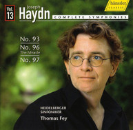 HAYDN HEIDELBERGER SINFONIKER FEY - COMPLETE SYMPHONIES 13: CD