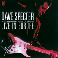 DAVE SPECTER & TAD BLUEBIRDS ROBINSON - LIVE IN EUROPE CD