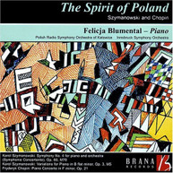 SZYMANOWSKI CHOPIN BLUMENTAL KORD WAGNER - SPIRIT OF POLAND: CD
