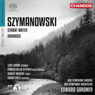 SZYMANOWSKI CROWE BBC SYMPHONY ORCHESTRA - STABAT MATER HARNASIE CD