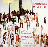 MACMILLAN SIXTEEN CHRISTOPHERS - MISERERE CD