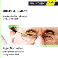 SCHUMANN SGRO NORRINGTON - SYMPHONIES 1 & 3 CD