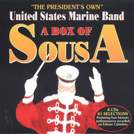 UNITED STATES MARINE BAND - BOX OF SOUSA CD