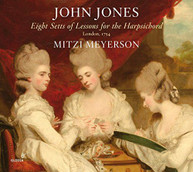 JOHN JONES MITZI MEYERSON - JOHN JONES: EIGHT SETS OF LESSONS FOR THE CD