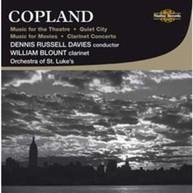 COPLAND BLOUNT ORCH OF ST LUKE'S DAVIES - MUSIC FOR THE THEATRE CD