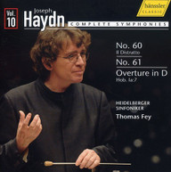 HAYDN HEIDELBERG SYMPHONY ORCHESTRA FEY - COMPLETE SYMPHONIES 10 CD