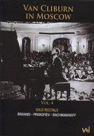 BRAHMS PROKOFIEV RACHMANINOFF - VAN CLIBURN IN MOSCOW 4 DVD