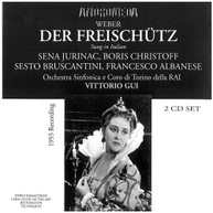 WEBER JURINAC CHRISTOFF BRUSCANTINI - DER FREISCHUTZ (SUNG) (IN) CD