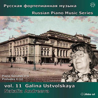 USTVOLSKAYA NATALIA ANDREEVA - RUSSIAN PIANO MUSIC 11 CD