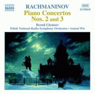 RACHMANINOFF /  GLEMSER / WIT - PIANO CONCERTOS 2 & 3 CD