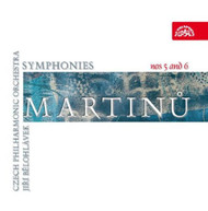 MARTINU CZECH PHILHARMONIC ORCH BELOHLAVEK - SYMPHONY 5 & 6 CD
