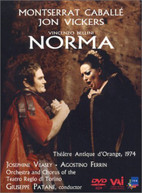 BELLINI VICKERS CABALLE VEASEY PATANE - NORMA DVD