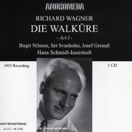 WAGNER NILSSON SVANHOLM GREINDL HAMBURG - DIE WALKURE - DIE CD