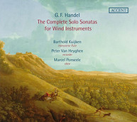 G. HANDEL BARTHOLD HEYGHEN KUIJKEN - COMPLETE SOLO SONATAS FOR WIND CD