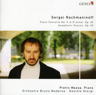 RACHMANINOV BRUNO MADERNA ORCHESTRA GIORGI - PIANO CONCERTO 3: CD