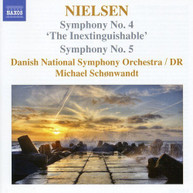 NIELSEN /  DNRSO / SCHONWANDT - SYMPHONIES NOS 4 & 5 CD