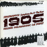 SHOSTAKOVICH DE PRIEST HELSINKI PHILHARMONIC - SYMPHONY 11 CD