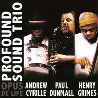 PROFOUND SOUND TRIO - OPUS DE LIFE CD