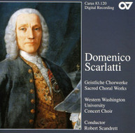 SCARLATTI SCANDRETT - SACRED CHORAL MUSIC CD