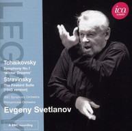 TCHAIKOVSKY STRAVINSKY SVETLANOV BBSO PAO - SYMPHONY NO. 1 CD