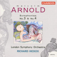 ARNOLD HICKOX LSO - SYMPHONIES 3 & 4 CD