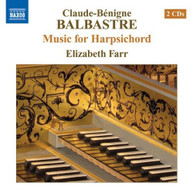 BALBASTRE /  FARR - MUSIC FOR HARPSICHORD CD