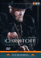 BORIS CHRISTOFF - LUGANO RECITAL 1976 DVD