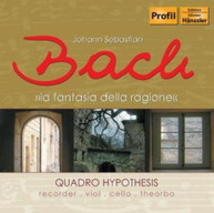 J.S. BACH QUADRO HYPOTHESIS - LA FANTASIA DELLA RAGIONE CD