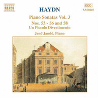 HAYDN /  JANDO - PIANO SONATAS 3 CD