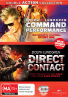COMMAND PERFORMANCE / DIRECT CONTACT (DOLPH LUNDGREN) (2009) DVD