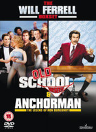 ANCHORMAN - THE LEGEND / OLD SCHOOL (UK) DVD