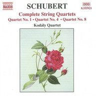 SCHUBERT /  KODALY QUARTET - COMPLETE STRING QUARTETS 4 CD