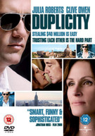 DUPLICITY (UK) DVD