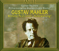 MAHLER NEUHHOLD PHILHARMONIC STATE ORCH - SYMPHONY NO 2 CD