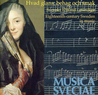 ROMAN VARIOUS - 18TH CENTURY SWEDEN MUSIC CD