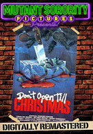 DON'T OPEN TILL CHRISTMAS DVD