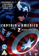 CAPTAIN AMERICA - DEATH TOO SOON (UK) DVD